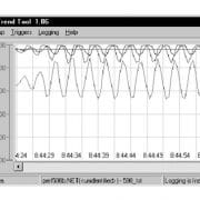 Ecran de visualisation du module 2301-E