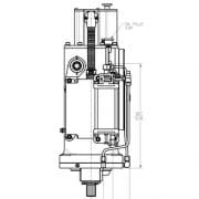 Schéma du régulateur de vitesse UG40 Actuator