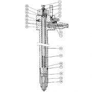 Schéma d'injecteur Woodward