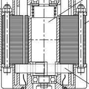 Vue en coupe de l'actuator ProAct 3