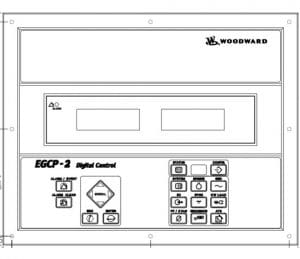 Schéma de l'interface de l'EGCP 2