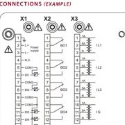 Exemples de connexions du module MRI4