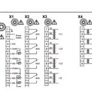 Exemple de connexions du module MCA-4