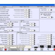 Ecran de configuration de la boucle ouverte sur le 505-CC-2