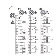 Exemple de connexions du MRMV-4