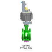 Vanne gaz GS150E - Rotary Control Valve (GSxE) - taille 6"