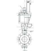 Schéma de la Rotary Control Valve (GSxE) de Woodward