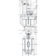 Vue d'une vanne gaz Rotary Control Valve (GSxE)