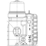 Connexions hydrauliques du VariStroke-II