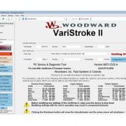 Ecran des services du VariStroke II