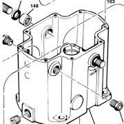 Composants du régulateur de vitesse TG611, TG-13 et TG-17