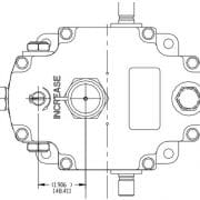 Vue interne du régulateur de vitesse TG-611, TG-13 et TG-17