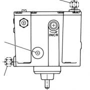 Emplacements des robinets échangeurs de chaleur sur le TG611, TG13 et TG17