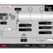 Interface de contrôle compresseur du Vertex