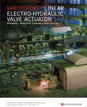 Brochure sur le Varistroke - actionneur de vanne électro-hydraulique linéaire