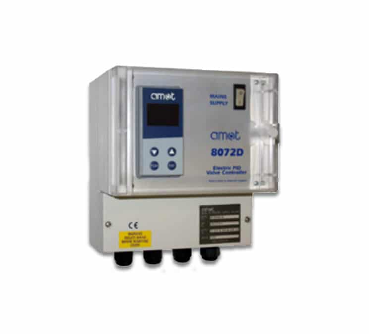 Régulateur PID 8072D de Amot utilisé avec vanne G
