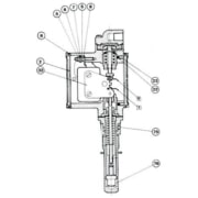 Schéma du Capteur 4140D ou E avec puits thermique