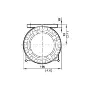 Vue du Convertisseur électro-pneumatique Modèle 8064C