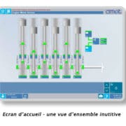 XTS-W d'Amot - Ecran de surveillance de l'usure des roulements