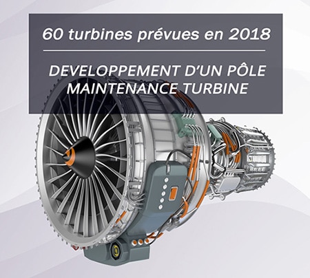 Maintenance de 60 turbines à gaz par AWF en 2018