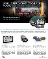 Brochure sur les technologies Woodward pour les turbines à gaz et les turbo-alternateurs