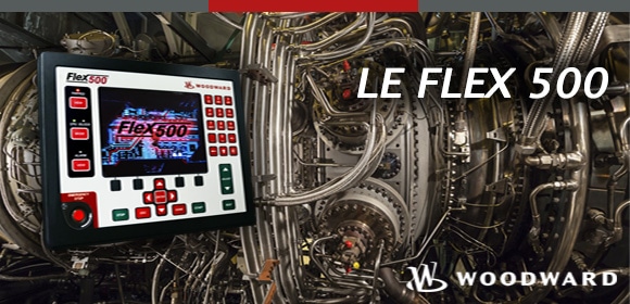 Newsletter AWF -  Flex500, contrôleur Woodward robuste et économique