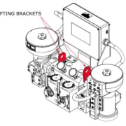 Crochets de suspension pour installation VariStroke DX