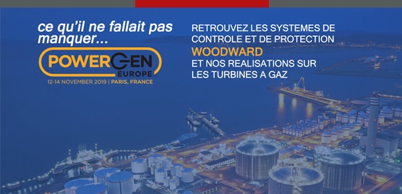 AWF et Woodward à PowerGen Europe 2019