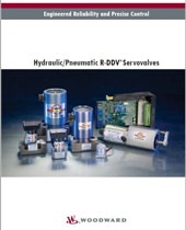 Brochure sur les servovalves de Woodward HRT