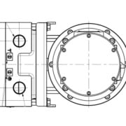 GS40 de Woodward avec connexions externes et câblage