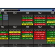 VC-8000 écran graphique de tous les relevés avec code couleur