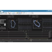 affichage des vibrations en mode sombre dans le logiciel SETPOINT