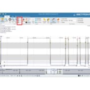 évolution dans le temps des données vibratoires dans le logiciel SETPOINT