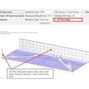 historique et tracés 3d des vibrations dans SETPOINT