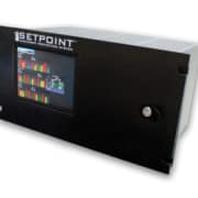 rack SETPOINT vue avant de la porte optionnelle avec écran LCD
